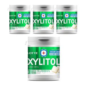 롯데웰푸드 자일리톨 오리지날 용기, 52g, 4개
