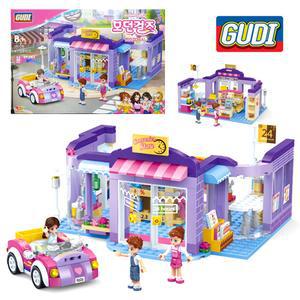 모던걸즈 편의점24시 여아 미니 블럭 470pcs 구디 미니블럭 나노블럭