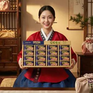 롯데푸드 런천미트 2호 명절 가족 회사 선물세트