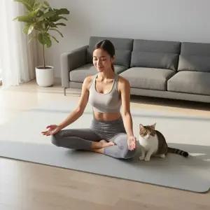 아리프 초대형 TPE 자이언트 요가매트 122cm 필라테스