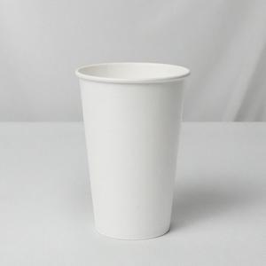 무인쇄 아이스 음료용 무광 양면코팅 종이컵 16oz(1000개)