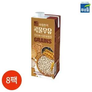 갤러리아 푸르밀 아침한끼 곡물우유 730ml x 8팩