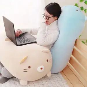 [텐바이텐]대형 모찌 집순이 뚱 인형 쿠션 90cm 60cm 안고자는 바디필로우