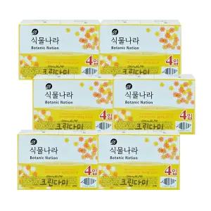 식물나라 비누 캐모마일 모이스처 90g x4입 x6개(총24개)