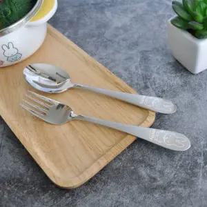 [텐바이텐]국산 어린이 유아 스텐 미피 수저 식기 유치원 준비물 스푼 포크