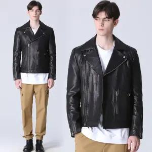 [르오트] 램스킨 양가죽 라이더 자켓 (안감퀼팅)