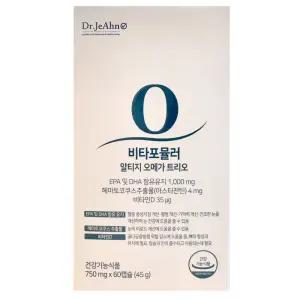 닥터제안 비타포뮬러 알티지오메가트리오 750mg x 60캡슐