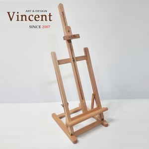빈센트 테이블이젤 VC-T200(세로형) 접이식 책상이젤 탁상용 책상용 원목 그림받침대