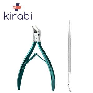 키라비 손톱깎이 발톱깎이 발톱니퍼 발톱깍기 2종세트 Y202그린