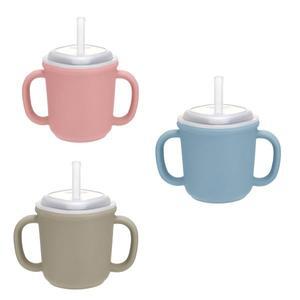 [에디슨] 스스로 실리콘 양손빨대컵