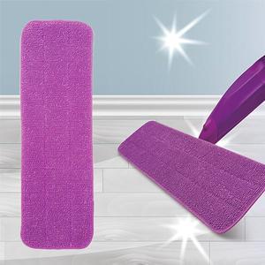 [힐링클린]극세사밀대 청소패드 교체용 찍찍이 밀대걸레 마루바닥청소 43X13cm