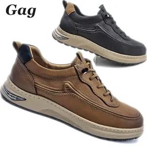 Gag 소가죽 남성 스니커스 케주얼화 남성단화 고급남성화
