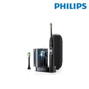 필립스 소닉케어 음파칫솔 프로텍티브클린 4.0 UV살균기 블랙 풀세트(HX6870/55)