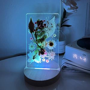 [문구티쳐] 토단 LED 압화 무드등 만들기 1인세트 4종 택1 DIY LED소품 압화인테리어