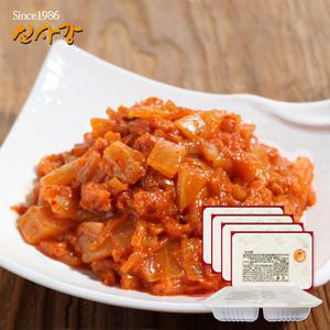 생생정보 방영[수원맛집_신사강] 김치 만능김볶_200gX4개 (택배비무료)  가정식 간편조리