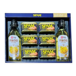 [CJ제일제당]  스팸 복합 1호 선물세트 무료배송 명절선물세트 추석선물세트 설선물세
