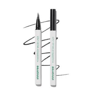이니스프리 [1 + 1] 파워프루프 브러시 라이너 1호 블랙 0.6g 2개