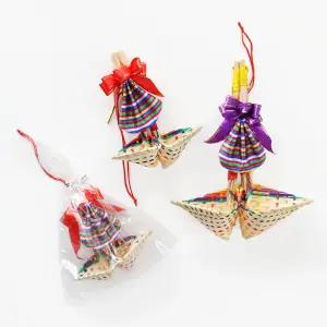 3type 컬러 미니 복조리 복주머니 세트 l 색동 전통 신년 복조리개 집들이 개업 단체 선물