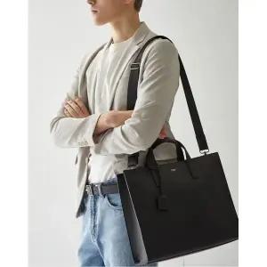 갤러리아 헤지스핸드백 HJBA4E850BK [KEVIN]블랙 참장식 서류형 크로스 겸용 토