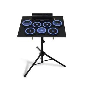 [삼익악기] 전자드럼패드 포터블 롤 드럼 블루투스 스탠드 거치대 포함..