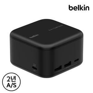 [벨킨] 6in1 코어 GaN 독 130W C타입 멀티허브 도킹스테이션 4K 기가비트 이더넷 INC018