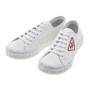 [롯데백화점]프라다 남성 삼각 로고 로우탑 스니커즈 2EG407 A21 F0970