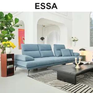 [롯데백화점]에싸 샤모니 4인 스윙기능 카시미라 패브릭 소파+헤드1개