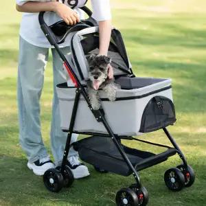 솔크로니 반려동물 반려견 유모차 고양이 강아지 외출가방 이동장 개모차 캐리어