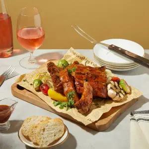 [설성목장][1+1 행사] (냉동)피터루거소스 바베큐폭립450g * 2EA