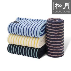 [송월타월]호텔컬렉션 솔리드 스트라이프 세면타올 220g 4매