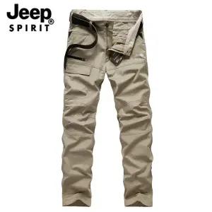 지프 스피릿 봄 여름 가을 남성 캐주얼 카고바지 면바지 HB-K9167