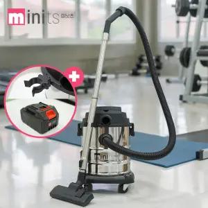 미닛츠 업소용 무선 청소기 20L 대용량 사무실 공업용 산업용 20리터