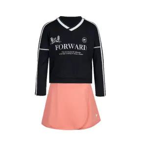 [레노마수영복](하남점)폴리백 증정 여아 포워드 래쉬가드 세트 코랄 RN-GS2E923-CR