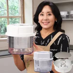 홍여진의 하이로 빅스텐 짤순이 골드 대용량 채소 야채탈수기 유청분리기 수분제거