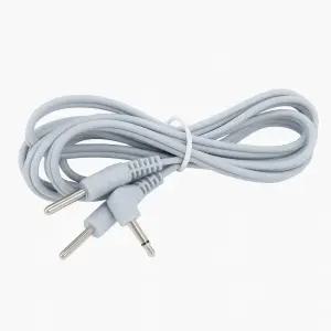 저주파 케이블 핀형 2.5mm 연결선 핀타입 전극코드 연결코드 저주파줄 리드선