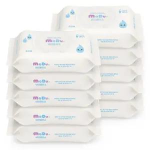 변기에 바로 버리는 모두의 비데물티슈 캡형 60매x10팩 / 70gs