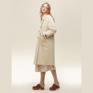 [써스데이아일랜드][Thursday Island] 더블버튼 롱기장 코트(T228MCT231W)