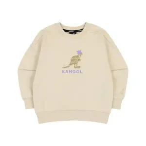 [캉골키즈](센텀시티점)빅 심볼 오버핏 스 셔츠 QD 0010 베이지 (AQDCRT00100BE)