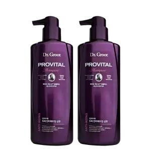 2025 닥터그루트 최신상 프로바이탈 두피 안티에이징 탈모샴푸 500ml 2개 힘없는모발용