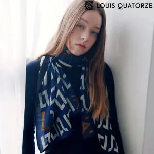 [롯데백화점]루이까또즈 (1DPP701BL) 울실크 양면 더위시 롱스카프 블랙