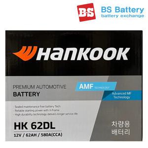한국 델코 로케트배터리 HK62DL GB56219 DIN60HL 아반떼AD 트랙스 크루즈 K3 SM3 QM6 AGM밧데리