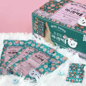 포포랑 미니핫팩 25g(2입) 어린이용 소형 휴대용 80매