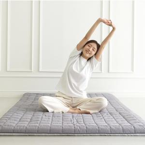 두꺼운 바닥 요매트 패드 까는이불 접이식 매트리스