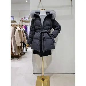 갤러리아 [SI]벨티드 퍼후드 덕다운 하프점퍼(SFJ2737HH)