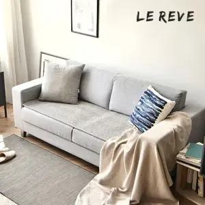 [르헤브] 클레흐 사이잘룩 헤링본 쇼파패드 3인용(60x180)