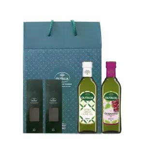 올리타리아 엑스트라버진 올리브유+포도씨유 500mlX2P 선물세트