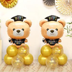 졸업풍선기둥(졸업학사모 리틀곰돌이) 2개세트