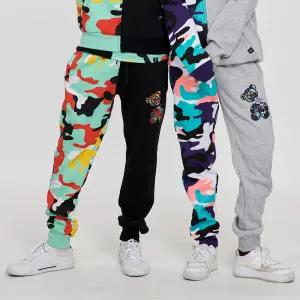 P1166 무니크영 하프 앤 하프 패턴 트레이닝 바지