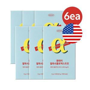 [NS홈쇼핑][데이즈온] 원데이 알파CD 파인애플맛 6박스[34820159]