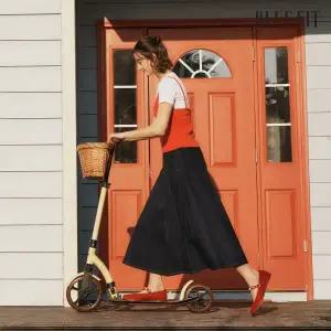 [블루핏] 플레어 데님 스커트